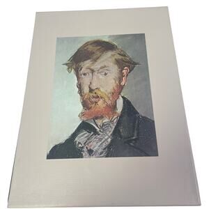 Vintage 1970 The World of Manet Time Life Library of Art Book & Case Sleeve